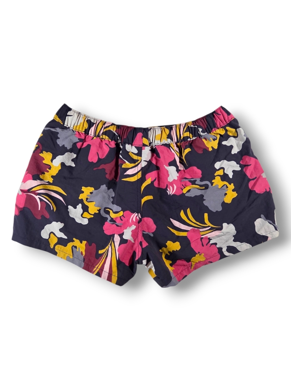 PATAGONIA Womens Barely Baggies Womens Shorts M Floral UPF 40 Outdoors Hike - Picture 2 of 8